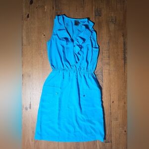 Blue boutique sleeveless dress